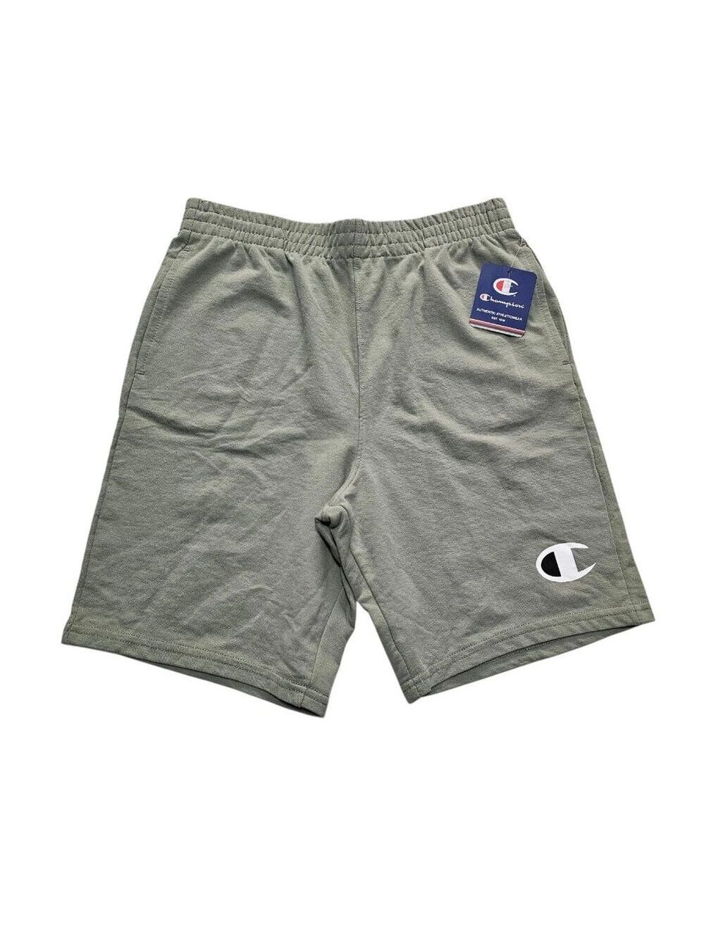 Champion Shorts Boys Youth XL Ecology Green Lounge Athletic Activewear Sports